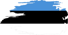 Grunge Estonia Flag Illustration